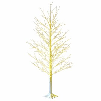 Kerstboom Home ESPRIT Wit Metaal 22 x 22 x 180 cm 2
