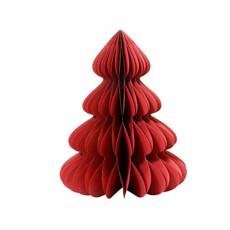 Kerstboom Decoris Rood Papier &Oslash; 48 x 60 cm 1