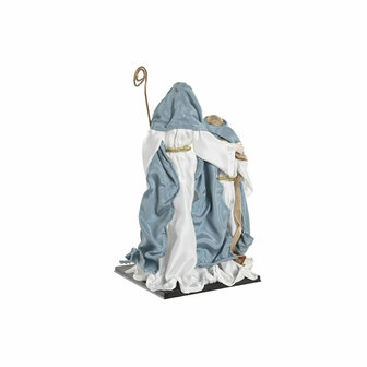 Kerststal set Home ESPRIT Blauw Wit 27 x 24 x 40 cm 3