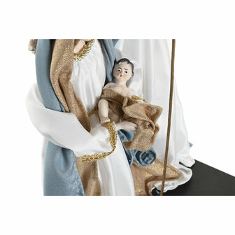 Kerststal set Home ESPRIT Blauw Wit 27 x 24 x 50 cm 2