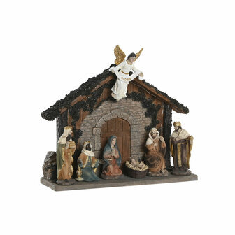 Kerststal set Home ESPRIT Multicolour Hars 4