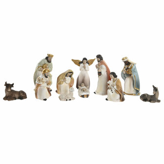 Kerststal set Home ESPRIT Multicolour Hars 1