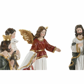 Kerststal set Home ESPRIT Multicolour Hars (8 Onderdelen) 2