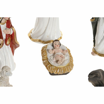 Kerststal set Home ESPRIT Multicolour Hars (8 Onderdelen) 3