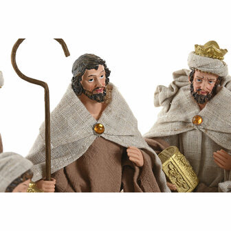 Kerststal set Home ESPRIT Bruin Beige Hars 1