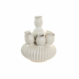 Vaas Home ESPRIT Cr&egrave;me Keramisch Mediterrane 18 x 18 x 23 cm 1