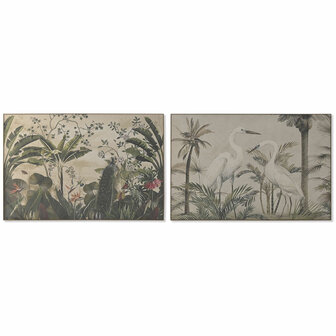 Schilderij Home ESPRIT Spar 120 x 3,5 x 80 cm 1