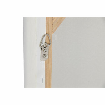 Canvas Home ESPRIT Wit Abstract Scandinavisch 60 x 3,5 x 60 cm (2 Stuks) 5