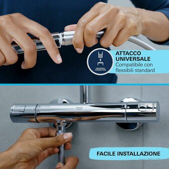 Douchekop Grohe Metaal 8