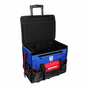 Gereedschapstas Workpro Polyester Blauw Zwart Rood 3