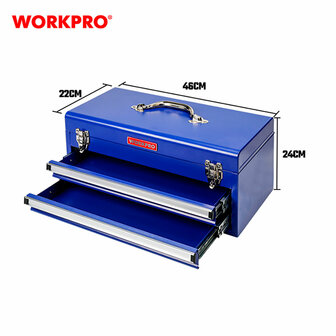Gereedschapskist Workpro Staal 3
