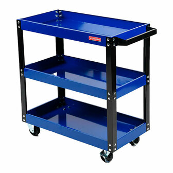 Gereedschapstrolley Workpro 75,5 x 35,5 x 70,5 cm Zwart Staal Polypropyleen 1