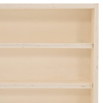 Houten vitrinekast met deuren 60x8,5x37cm 9
