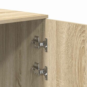Opbergkast 40x45x103,5 cm bewerkt hout sonoma eikenkleurig 9