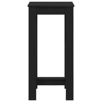 Bartafel Zwart Eiken 51 x 50 x 103.5 cm Bewerkt hout 6