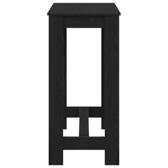 Bartafel Zwart Eiken 102 x 50 x 103.5 cm Bewerkt hout 7