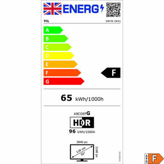 Smart TV TCL 50P7K 50&quot; 4K Ultra HD HDR QLED 2