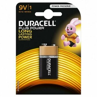 Alkalinebatterij DURACELL 9 V 6LR61 (10 Stuks) 2