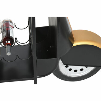 Flessenrek Home ESPRIT Zwart Gouden 134 X 36 X 92 CM 7