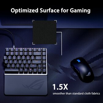 Muismat Asus 90MP04B0-BPUA00 Zwart 3