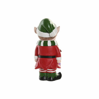 Kerstversiering Home ESPRIT Multicolour Elf 15 X 13 X 32 cm (2 Stuks) 4