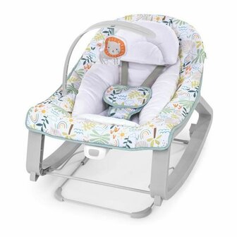 Baby wipstoel Ingenuity Groen Grijs 1