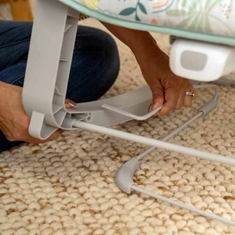 Baby wipstoel Ingenuity Groen Grijs 2