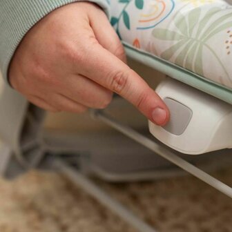 Baby wipstoel Ingenuity Groen Grijs 5