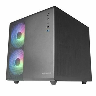 ATX Semi-toren BehuizingMars Gaming MC400 Wit Zwart 6