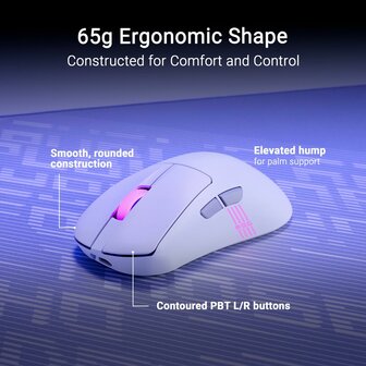 Muis Asus 90MP04A0-BMUA10 Wit 3