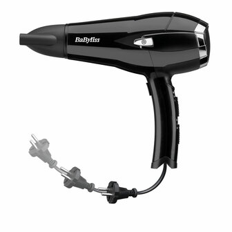 F&ouml;hn Babyliss D374de Zwart 2000 W 2