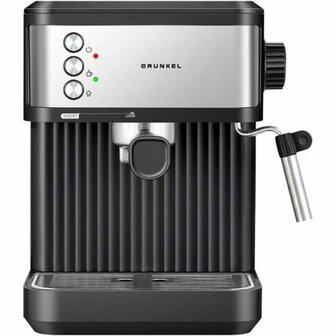 Expresso Koffiemachine Grunkel CAFPRESSO-20AROMA Zwart Zilver 1