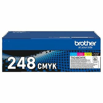 Toner Brother TN248 Geel Blauw Zwart Magenta (2 Stuks) 2