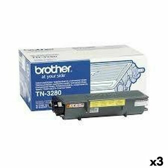 Toner Brother Zwart (3 Stuks) 1