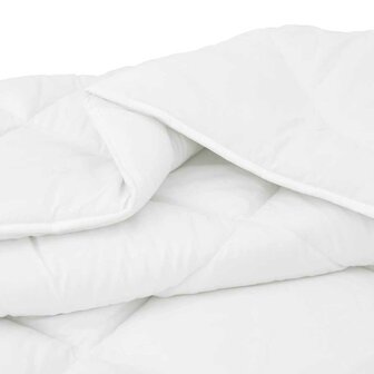 Dekbed met Kussen met kussen 2 pcs Wit Microvezel 8