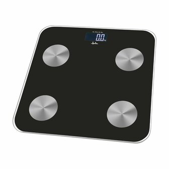 Digitale Personenweegschaal JATA HBAS1155 Zwart Glas Gehard glas 180 kg 4