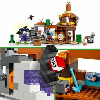 Bouwspel Lego Minecraft 21263 Badlands Mine Multicolour 538 Onderdelen 3