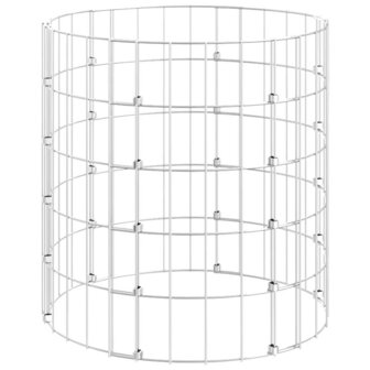 Gabion paal rond &Oslash;50x50 cm gegalvaniseerd staal 2
