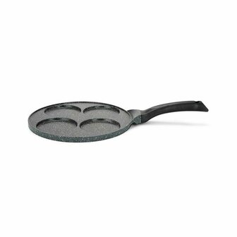 Cr&ecirc;pekoekenpan Livoo Zwart Aluminium 1