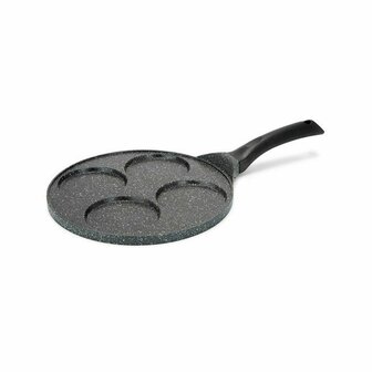 Cr&ecirc;pekoekenpan Livoo Zwart Aluminium 3