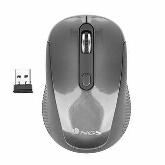 Muis NGS HAZE Grijs 1600 dpi 1