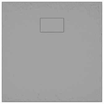 Douchebak 80x80 cm SMC grijs 6