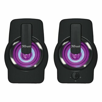 PC speakers Trust Gemi RGB Zwart 6 W 12 W Bluetooth luidspreker 5