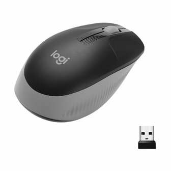 Muis Logitech 910-005906 Grijs Zwart/Gris 1