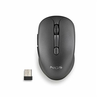 Wireless muis NGS EVO RUST Zwart 1600 dpi 1