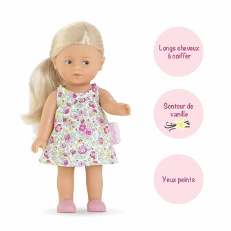 Babypop met Accessoires Corolle Mini Monde De Rosy 7