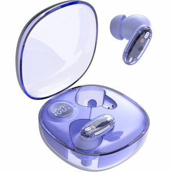 Draadloze Hoofdtelefoon met Oplaadetui Mars Gaming MHIB2PP Paars 2