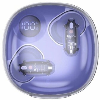 Draadloze Hoofdtelefoon met Oplaadetui Mars Gaming MHIB2PP Paars 5