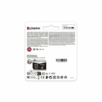 Micro SD kaart met adapter Kingston SDG4/64GB 64 GB 7