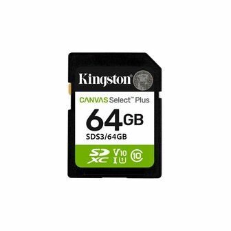 Micro SD kaart Kingston CANVAS Select Plus 64 GB 1